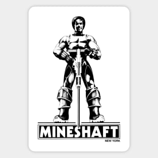 Mineshaft Vintage Retro Gay LGBT NYC New York 80s Leather Magnet